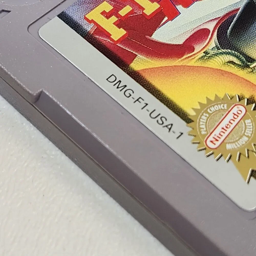 Nintendo GameBoy Classic F-1 Race Cartridge Original DMG